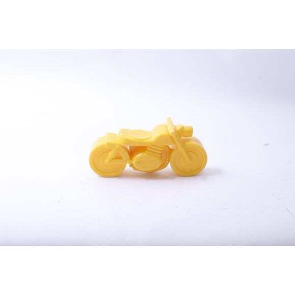 Vintage Hasbro, Weebles Yellow Motorcycle, Vintage - Picture 1 of 2